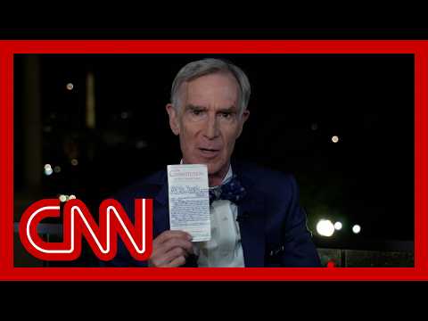 Nye: ‘The founders put the word ‘science’ in the US Constitution. That is a remarkable thing’