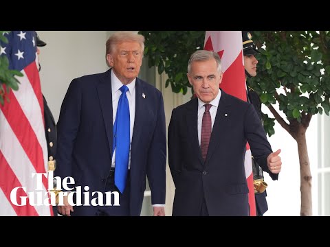 Trump meets Canadian Prime Minister at the White House – watch live