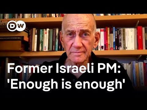 Ehud Olmert: ‘The war is illegitimate in the eyes of most Israelis’ | DW News