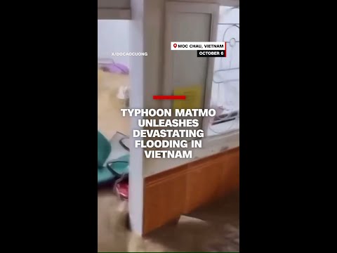 Typhoon Matmo unleashes devastating flooding in Vietnam