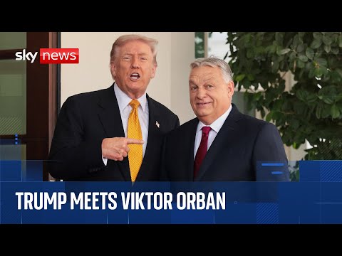 Trump explains why he cancelled Putin meeting as he hosts Viktor Orban