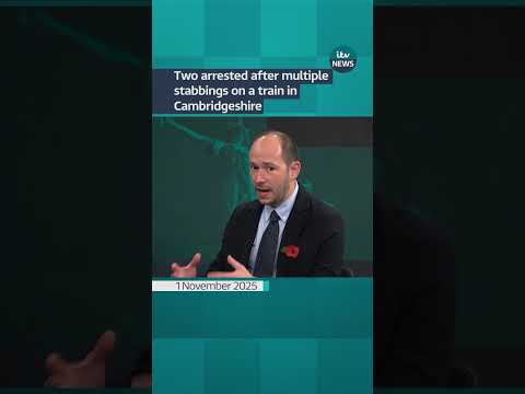 Two arrested after stabbing on train in Cambridgeshire | ITV News