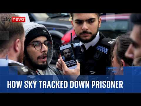 Back behind bars: Sky News tracks down sex offender prisoner
