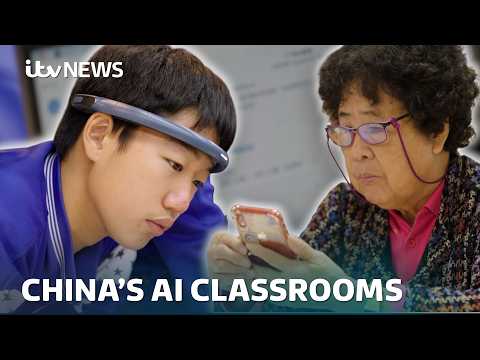 Inside AI classes for Beijing’s students and seniors | ITV News