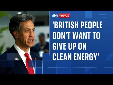 Climate secretary says giving up on renewables ‘would be a betrayal’ | COP30 Summit