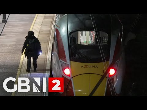 WATCH: Scene at Huntingdon station after multiple people stabbed on train