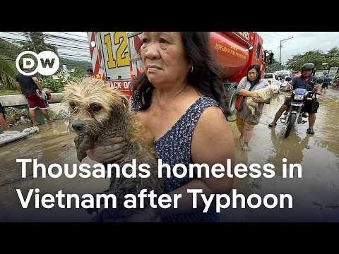 Typhoon Kalmaegi leaves thousands homeless in Vietnam | DW News