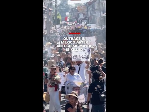 Outrage in Mexico after anti-crime mayor is killed