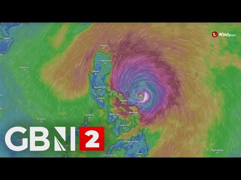 WATCH: Typhoon Fung Wong heading for the Philippines