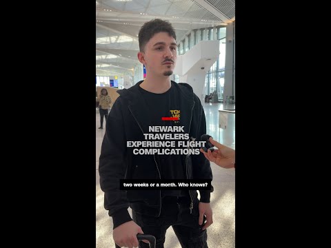 Newark travelers experience flight complications