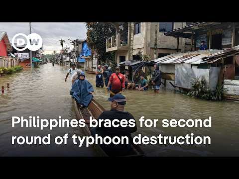 How vulnerable are Philippines after previous typhoon? | DW News