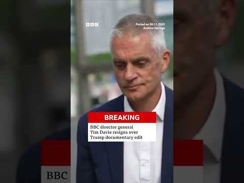 BBC director general and News CEO resign over Trump documentary edit. #BBC #BBCNews