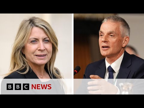 US President Donald Trump welcomes BBC bosses’ resignations | BBC News