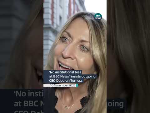 Former BBC News CEO Deborah Turness says the organisation is ‘not institutionally biased’ #itvnews