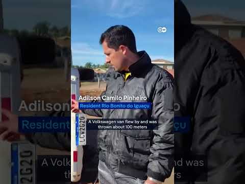 Tornado destroys large parts of Brazilian town | DW News