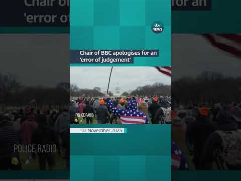 Chair of BBC apologises for an ‘error of judgement’