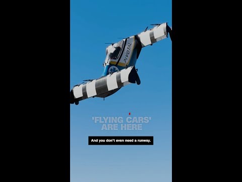 ‘It looks wrong’: CNN’s Nick Watt watches a ‘flying car’ in action