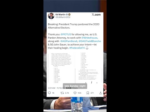 Trump pardons Giuliani and others involved in efforts to overturn 2020 election