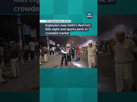 Explosion near Dehli’s Red Fort kills sight and sparks panic in crowded market