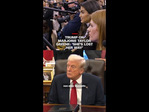 Trump on Marjorie Taylor Greene: ‘She’s lost her way’