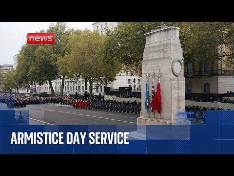 Watch live: Armistice Day services at Cenotaph and across country as UK falls silent to remember