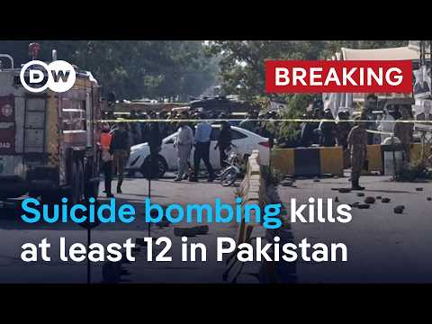 Pakistan: At least 12 killed in suicide bombing outside Islamabad court | News