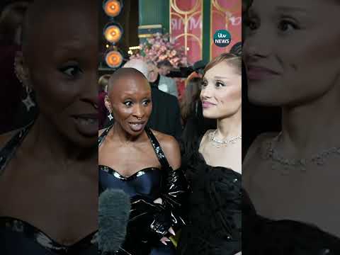 @CynthiaErivo & @ArianaGrande react to their Grammy nom for “Defying Gravity’