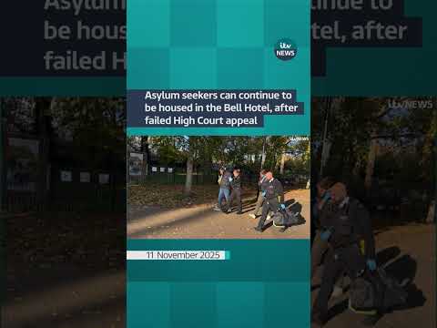 Asylum seekers can continue to be housed at the Bell Hotel in Essex | ITV News