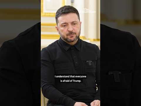 Volodymyr Zelenskyy interview: ‘Why should I be afraid of Donald Trump?’