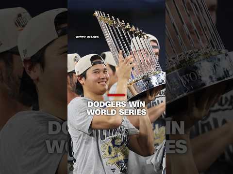 Dodgers win World Series