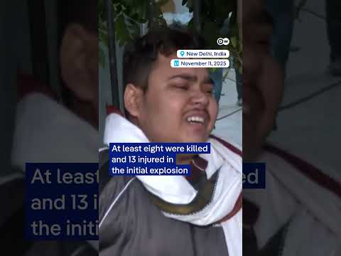 Families mourn in India after deadly car blast  | DW News