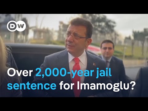Istanbult Mayor Ekrem Imamoglu charged with 142 criminal offences | DW News