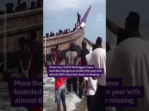 Rohingya migrant boat capsizes