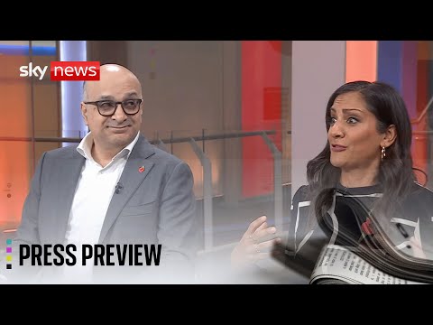 Press Preview | Ali Miraj and Sonia Sodha | Tuesday 11 November 2025