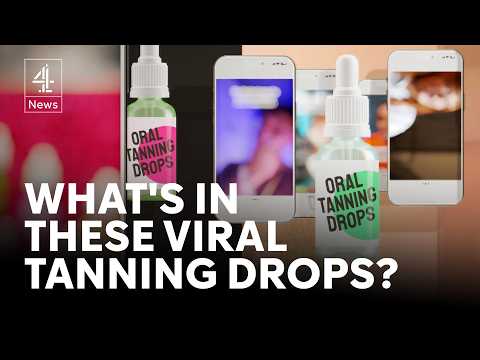 We tested viral oral tanning drops and the results are shocking
