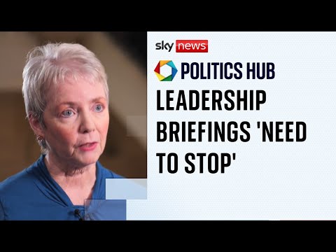 Minister insists briefings about leadership challenges ‘need to stop’