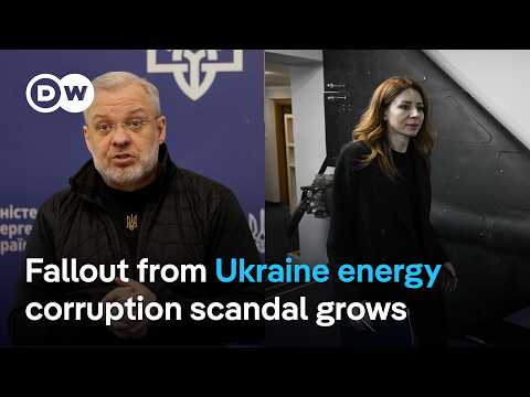Ukraine’s energy, justice ministers step down after energy sector corruption investigation | DW News