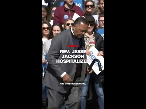 Rev. Jesse Jackson hospitalized