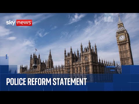 Watch: Statement on police reform in House of Commons