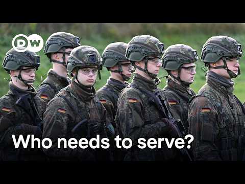 German Government lays out ‘voluntary military conscription’ plan | DW News