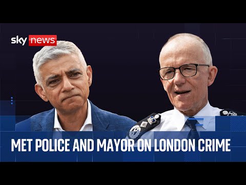 Watch: Met Police Commissioner and London Mayor Sadiq Khan questioned about crime