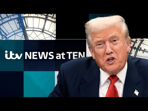 The BBC apologises to President Trump over the edit of his speech: Watch ITV News at Ten