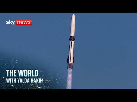 Bezos’ Blue Origin launches Mars satellite | The World with Yalda Hakim