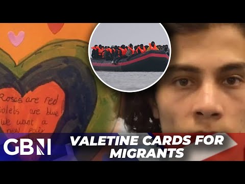 Charity INDOCTRINATING children to write Valentine’s Day cards to asylum seekers