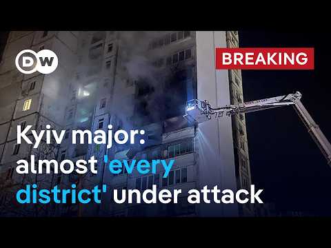 Russia launches massive overnight attack on Ukraine’s capital Kyiv | DW News