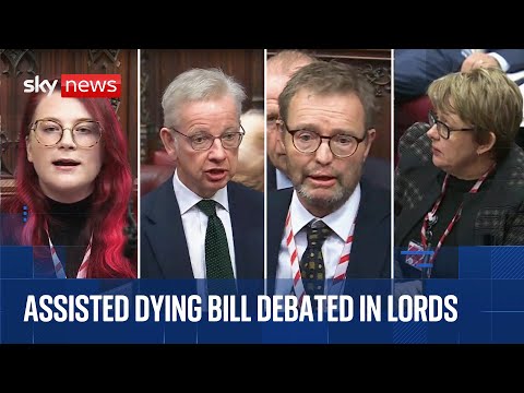 Assisted Dying Bill debated in the House of Lords
