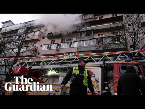 ‘My hair was on fire’: Russia launches massive attack on Kyiv