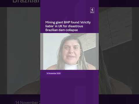 BHP liable for Brazil dam disaster