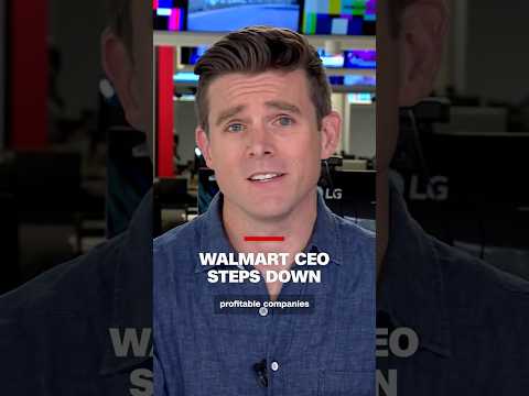 Walmart CEO steps down