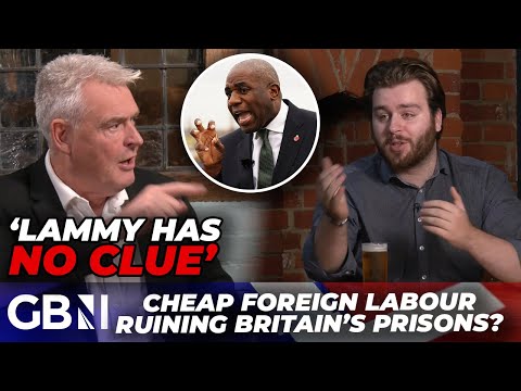 ‘The guards don’t speak English!’ | Lee Anderson slams David Lammy over Labour prison failures